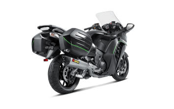 Akrapovic Slip-on Line Titanium Einddemper met E-keur Kawasaki GTR 1400 2008 > 2017